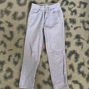 PacSun mom jeans in lavender size 23